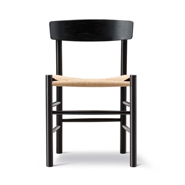 J39 モーエンセンチェア SH46cm / ビーチ材 ブラックラッカー仕上げ