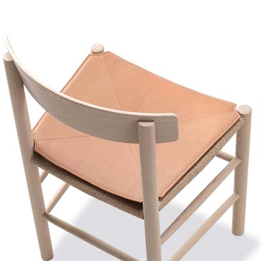 J39用 シートパッド レザークッション / CERA905 ラッセトブラウン