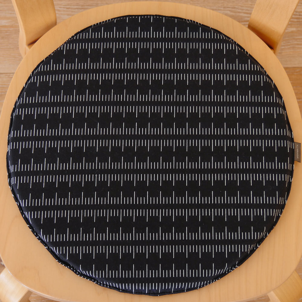 シートクッション デザインチェアクッション ラウンド35cm / kijinokanosei Ruler