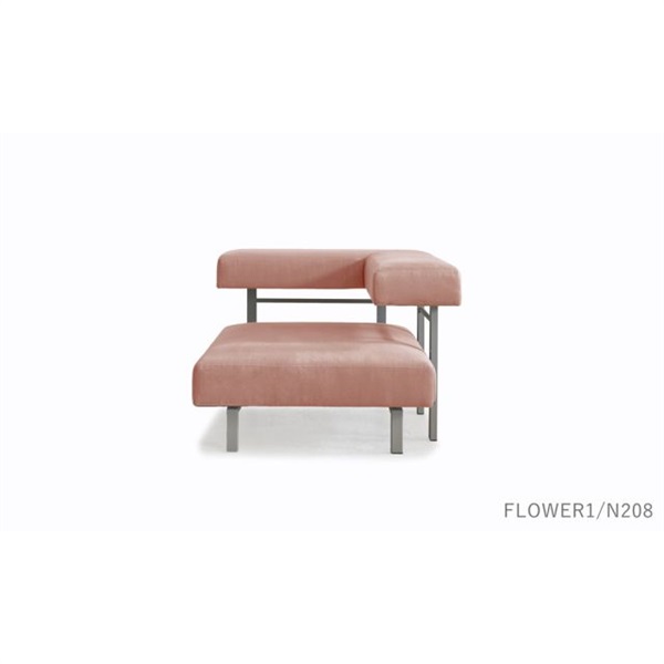 SO-01 ソファ1人掛 右アーム / 900(FLOWER1/N208)
