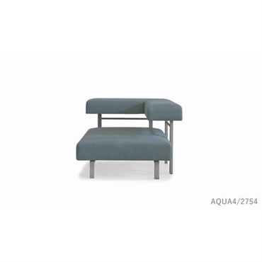 フローティングソファ SO-01 ソファ1人掛 右アーム / 900【背座同寸仕様】(AQUA4/2754)