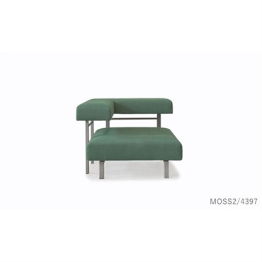 フローティングソファ SO-01 ソファ1人掛 左アーム / 900【背座同寸仕様】(MOSS2/4397)