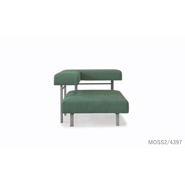フローティングソファ SO-01 ソファ1人掛 左アーム / 900【背座同寸仕様】(MOSS2/4397)