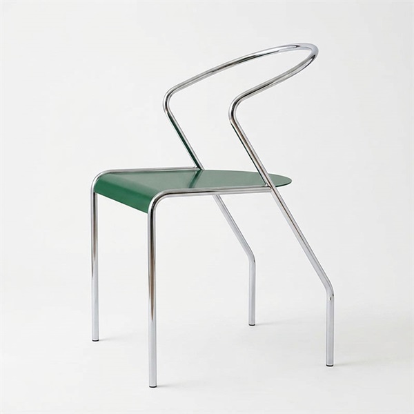 Chair with Steel Pipe＆Steel Seat