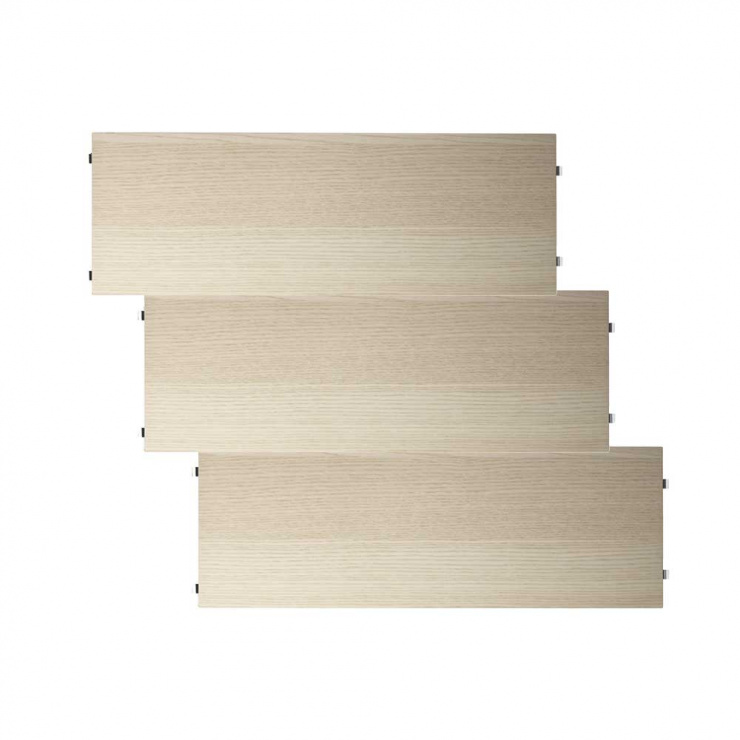 シェルフ 58×20cm 3枚入 / ウッド(アッシュ)