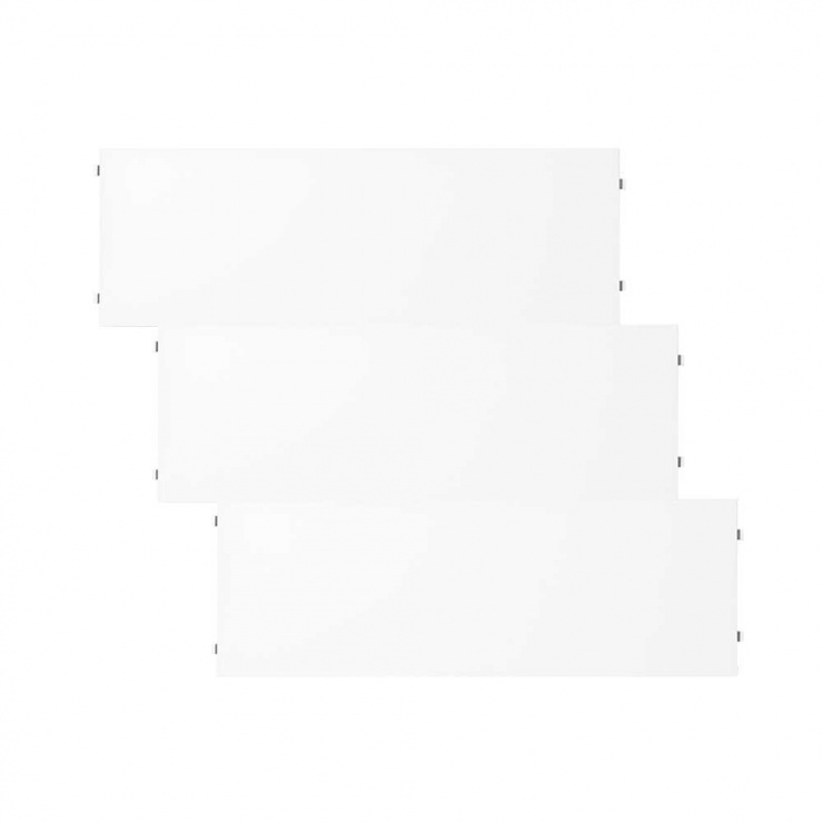 シェルフ 58×20cm 3枚入 / MDF(ホワイト)