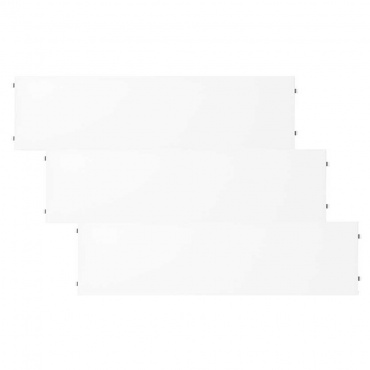 シェルフ 78×20cm 3枚入 ホワイト / MDF