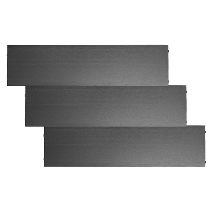 シェルフ 78×20cm 3枚入 / ブラックステインドアッシュ