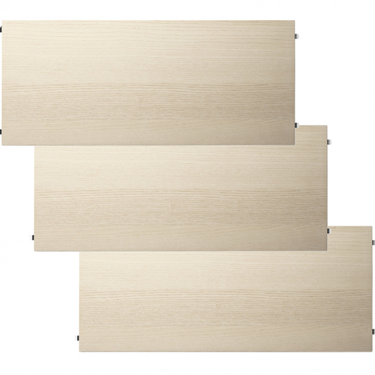 シェルフ 78×30cm 3枚入 / ウッド(アッシュ)
