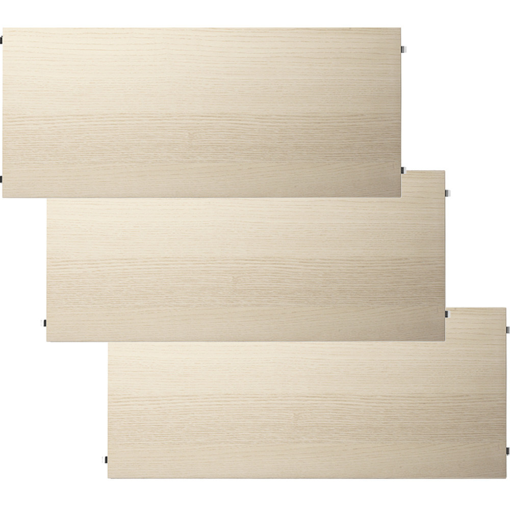 シェルフ 78×30cm 3枚入 / ウッド(アッシュ)