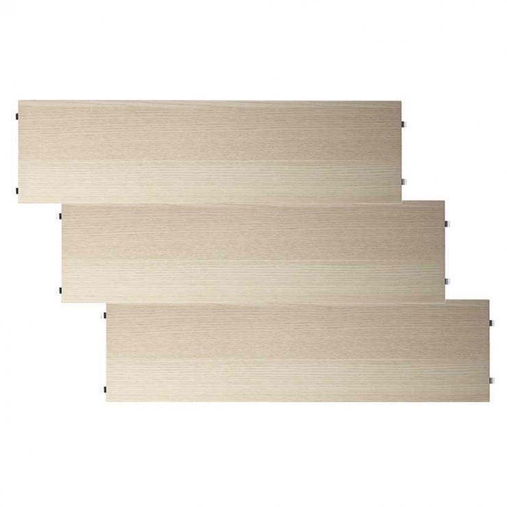 シェルフ 78×20cm 3枚入 / ウッド(アッシュ)