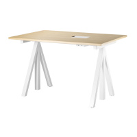 昇降式 ワークデスク 120×78cm / アッシュString Furniture