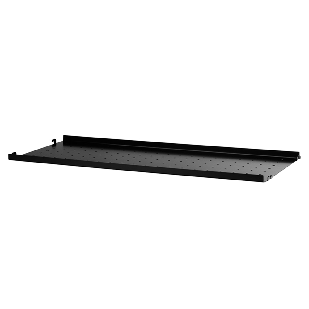 メタルシェルフ ローエッジ 78×30cm(ブラック)