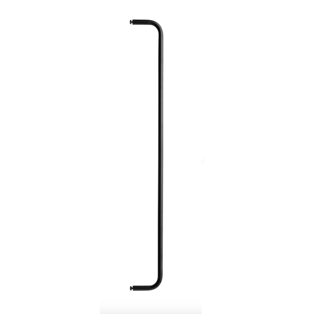 メタルシェルフ用レールL(ブラック)