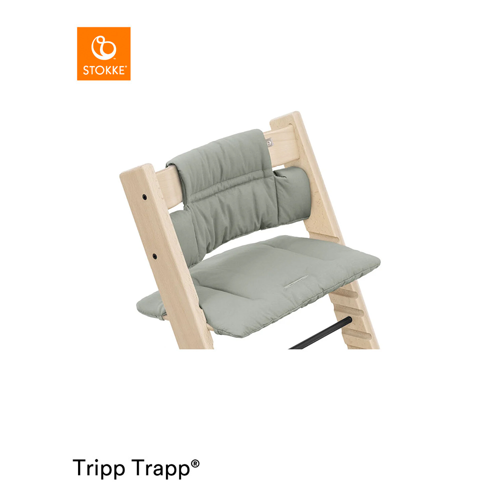 トリップ トラップ クラシック クッション 撥水加工なし / グレイシアグリーン