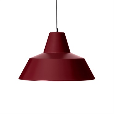 ワークショップランプ W4 / ワインレッド