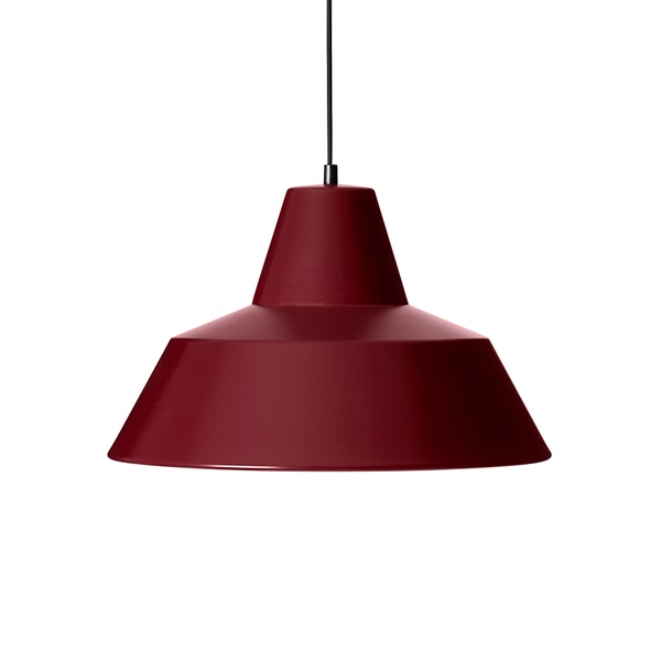 ワークショップランプ W4 / ワインレッド