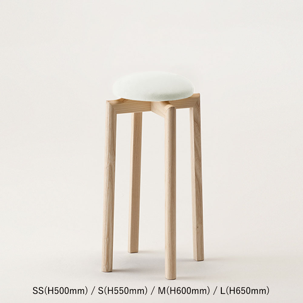 マッシュルームスツール ヌード(SS(H500mm))