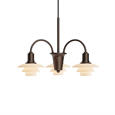 【世界限定1000台】PH 1/1 シャンデリア センテナリー・エディション 3灯タイプ / ダスティーテラコッタ