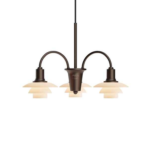 【世界限定1000台】PH 1/1 シャンデリア センテナリー・エディション 3灯タイプ / ダスティーテラコッタ