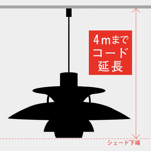 コード延長 既存全長～4mまで ダクトプラグ付き