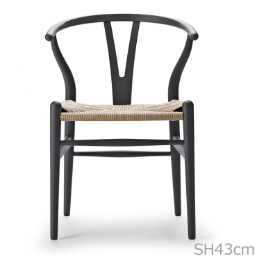 Yチェア CH24 SH43cm SOFT / アンスラサイトグレー 日本サイズ