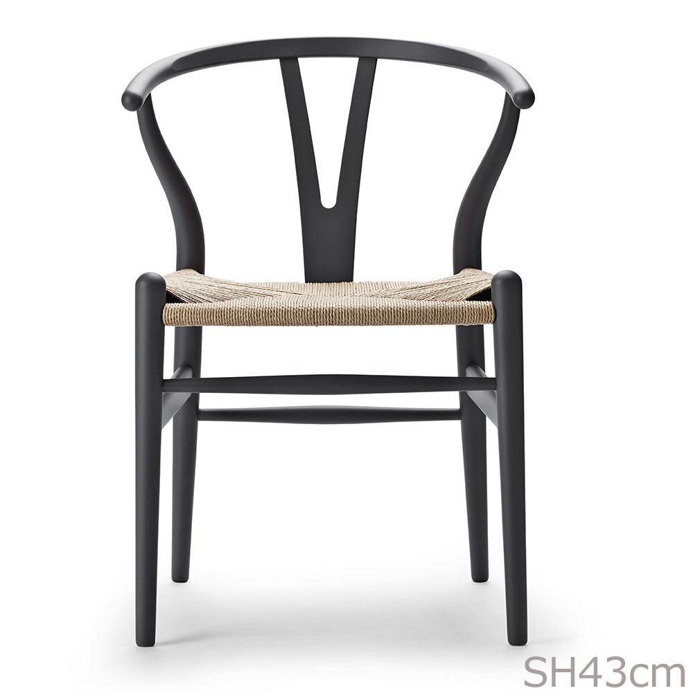 Yチェア CH24 SH43cm SOFT / アンスラサイトグレー 日本サイズ