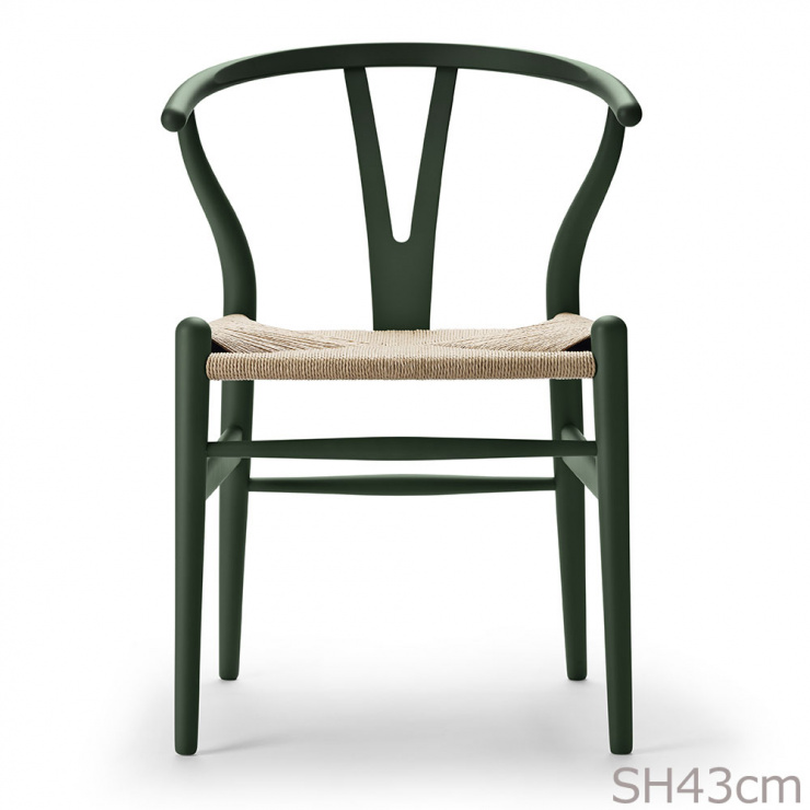 Yチェア CH24 SH43cm SOFT / グリーン 日本サイズ