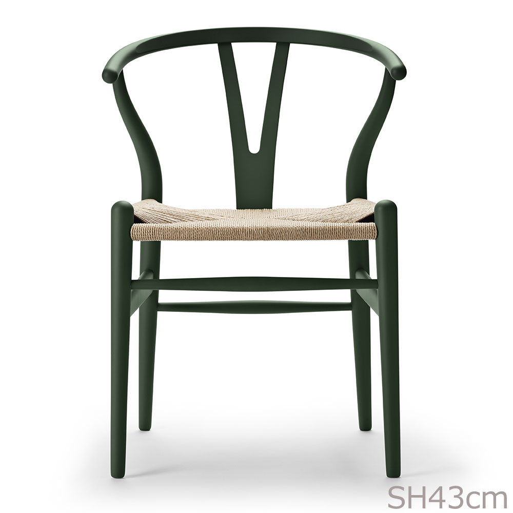 Yチェア CH24 SH43cm SOFT / グリーン 日本サイズ