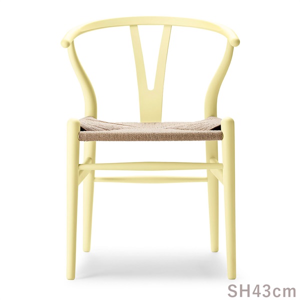 Yチェア CH24 SH43cm SOFT / ホリーホック 日本サイズ