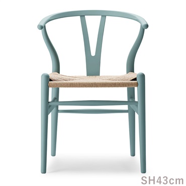 Yチェア CH24 SH43cm SOFT / ピューター 日本サイズ