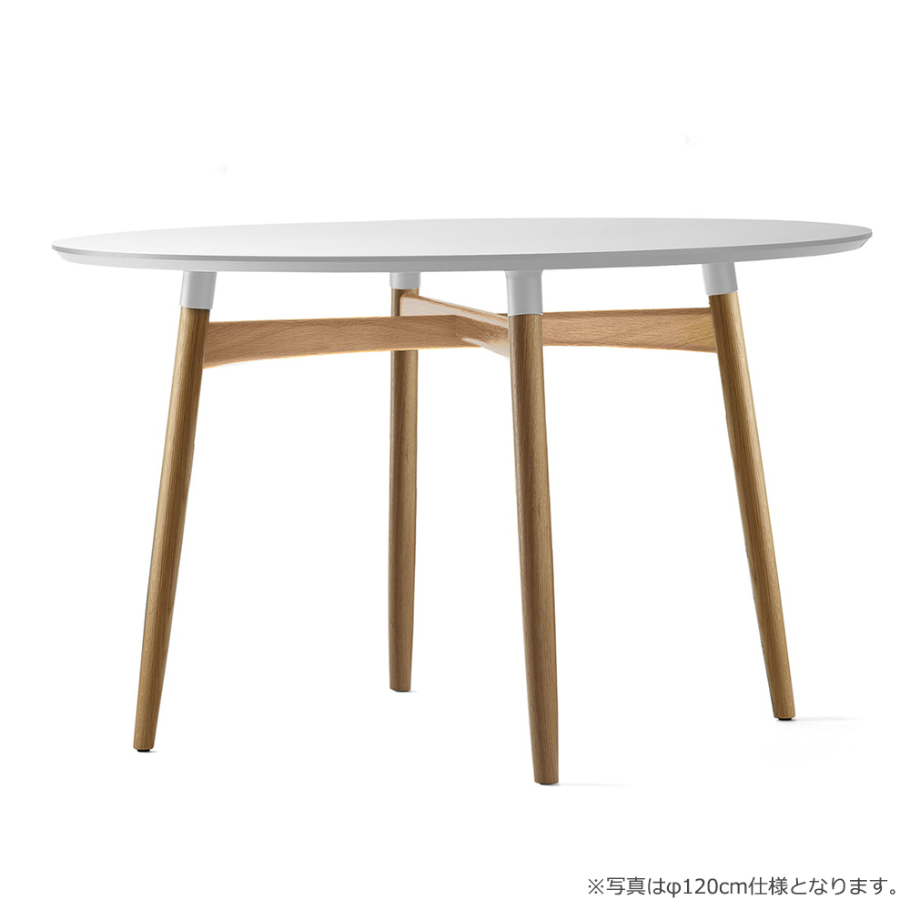 BA103 ダイニングテーブル  φ110cm / オーク材 オイル仕上げ