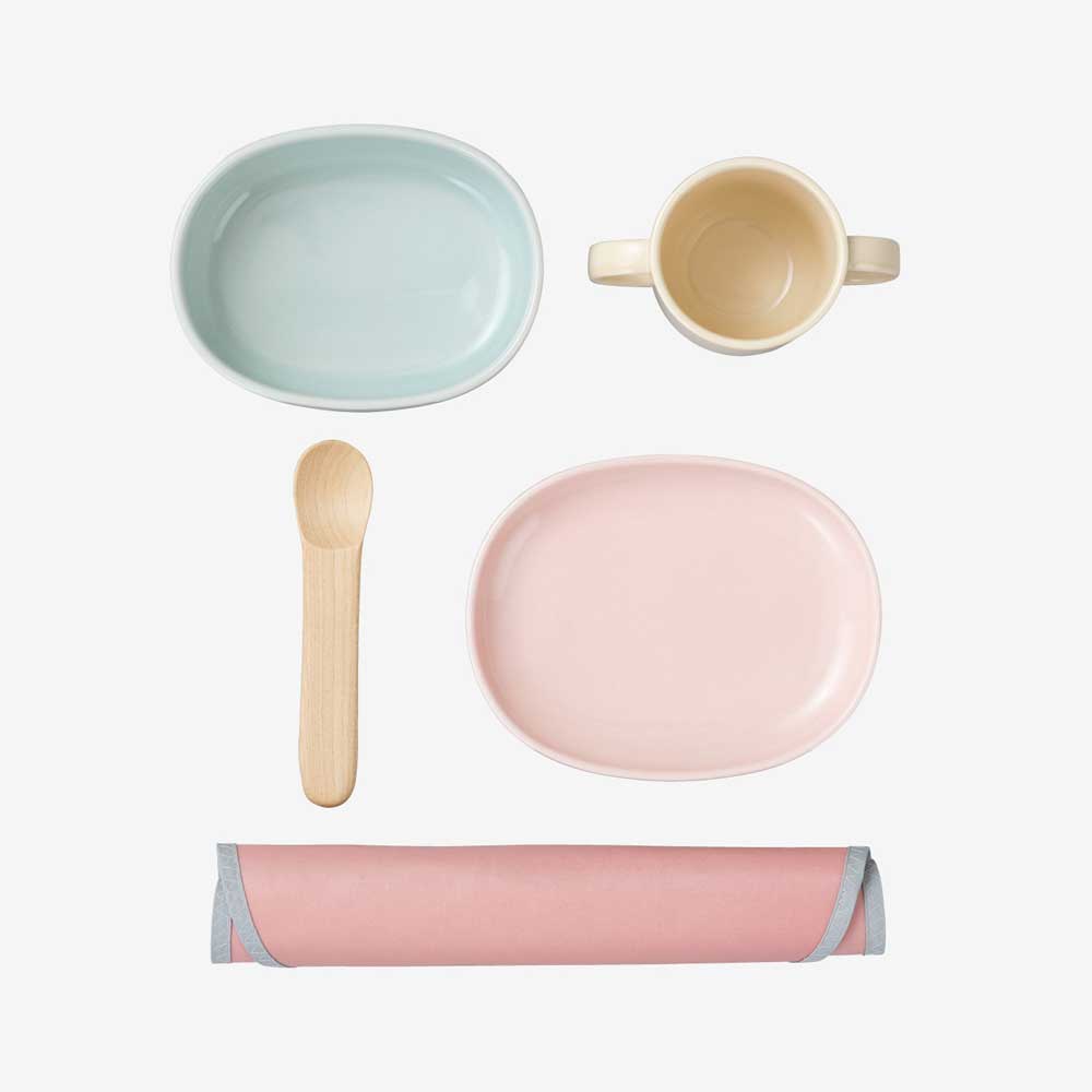 ヌップ(ベビー食器セット / コモンヘザー)