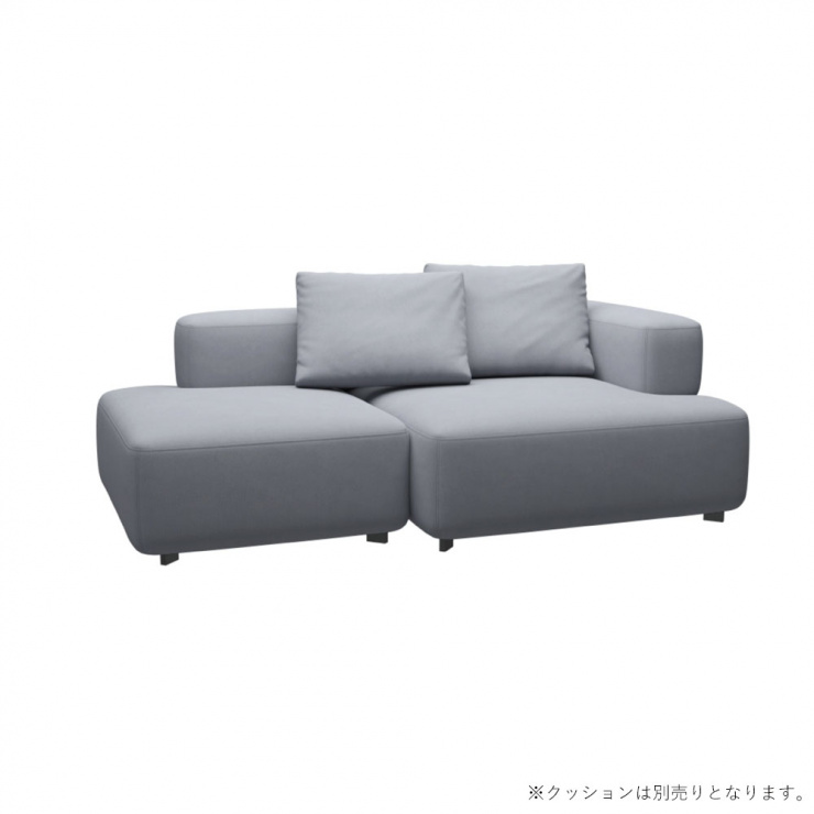 アルファベットソファ 2シーター PL210-4 / クリスチャンハウン(ブラックユニ1175)