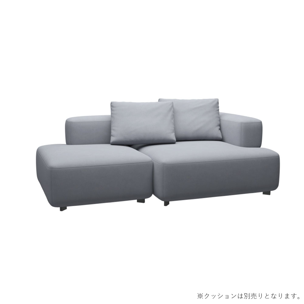 アルファベットソファ 2シーター PL210-4 / クリスチャンハウン(ブラックユニ1175)