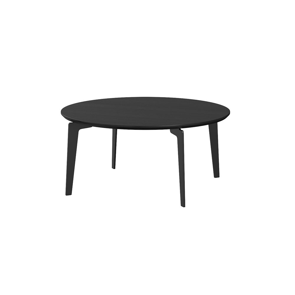 ジョインテーブル FH41 φ80×H37cm / ブラックオーク【国内在庫品】