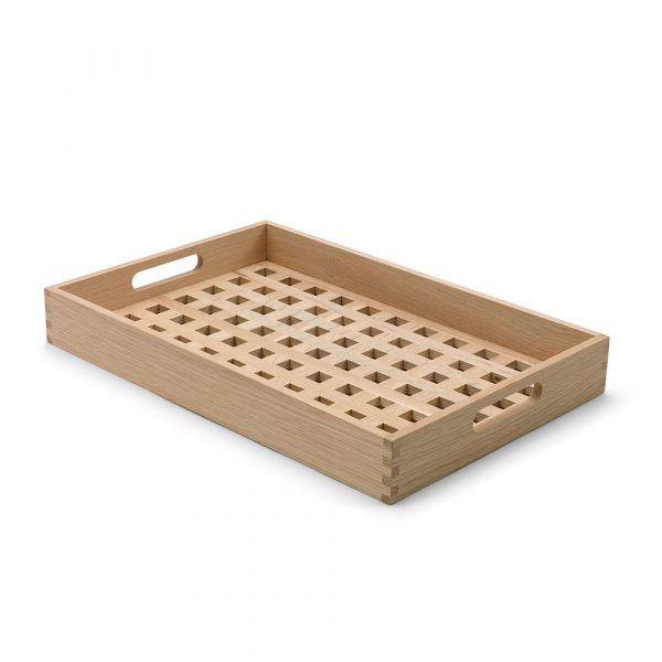 フィオニア トレイ 48×32㎝ / オーク