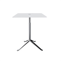 リトルフレンド KS13 高さ調節機能付き ホワイト×クロームFRITZ HANSEN