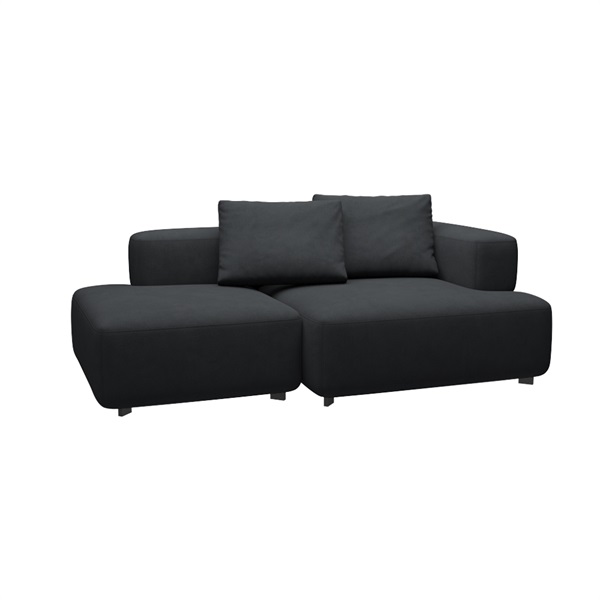 アルファベットソファ 2シーター PL210-4 クリスチャンハウン / グレー1173【国内在庫品】