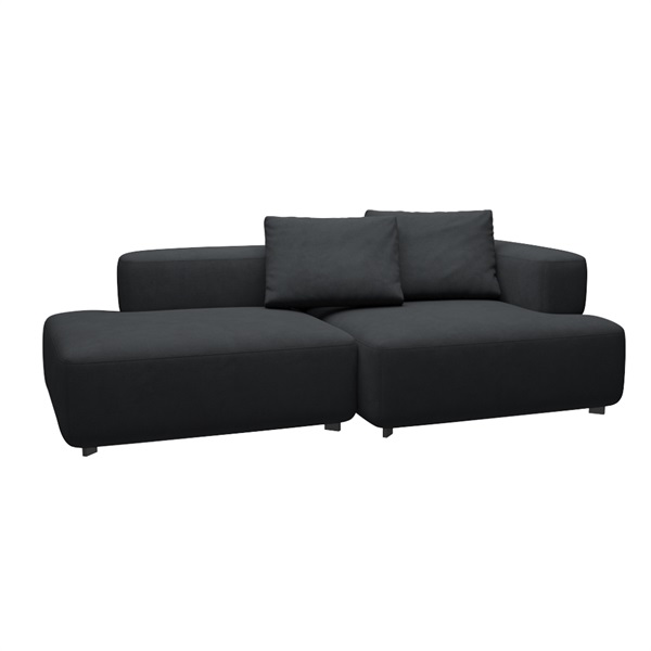 アルファベットソファ 2シーター PL240-5 クリスチャンハウン / グレー1173【国内在庫品】