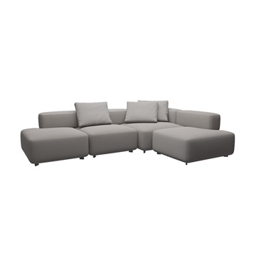 アルファベットソファ 4人掛け PL300-4 クリスチャンハウン / ベージュ1121【国内在庫品】