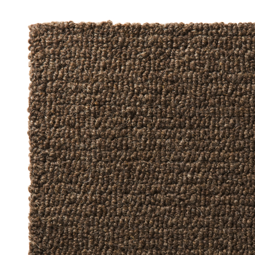 ラグマット ネイチャー 140×200cm 防炎対応品(ブラウン)