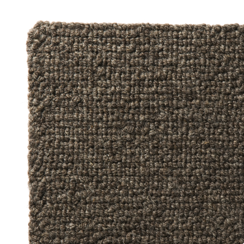 ラグマット ネイチャー 140×200cm 防炎対応品(ダークブラウン)
