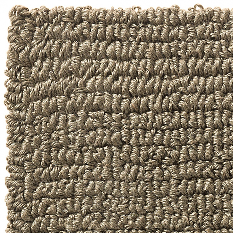 ラグマット シック 140×200cm(カーキ)