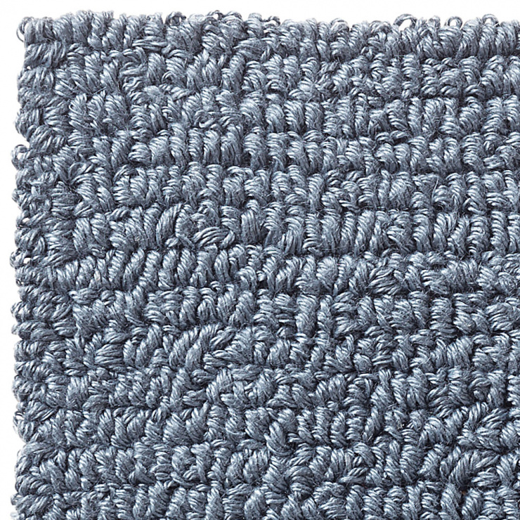 ラグマット シック 140×200cm(オールドブルー)