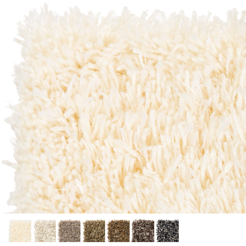 ラグマット エクリュー 140×200cm 防炎対応品(ホワイト)