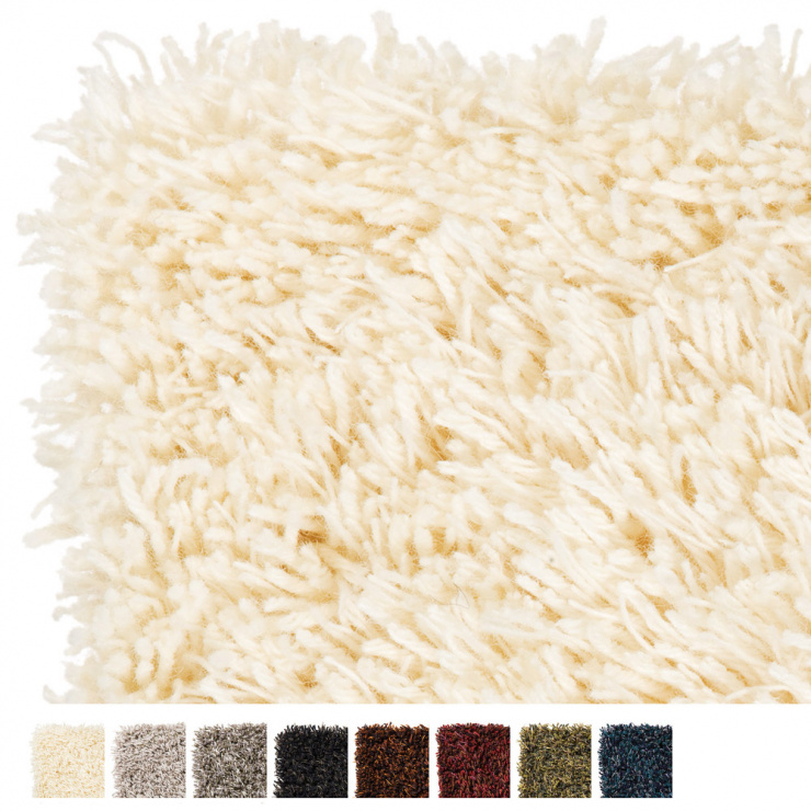 ラグマット シーズン 140×200cm 防炎対応品(ホワイト)
