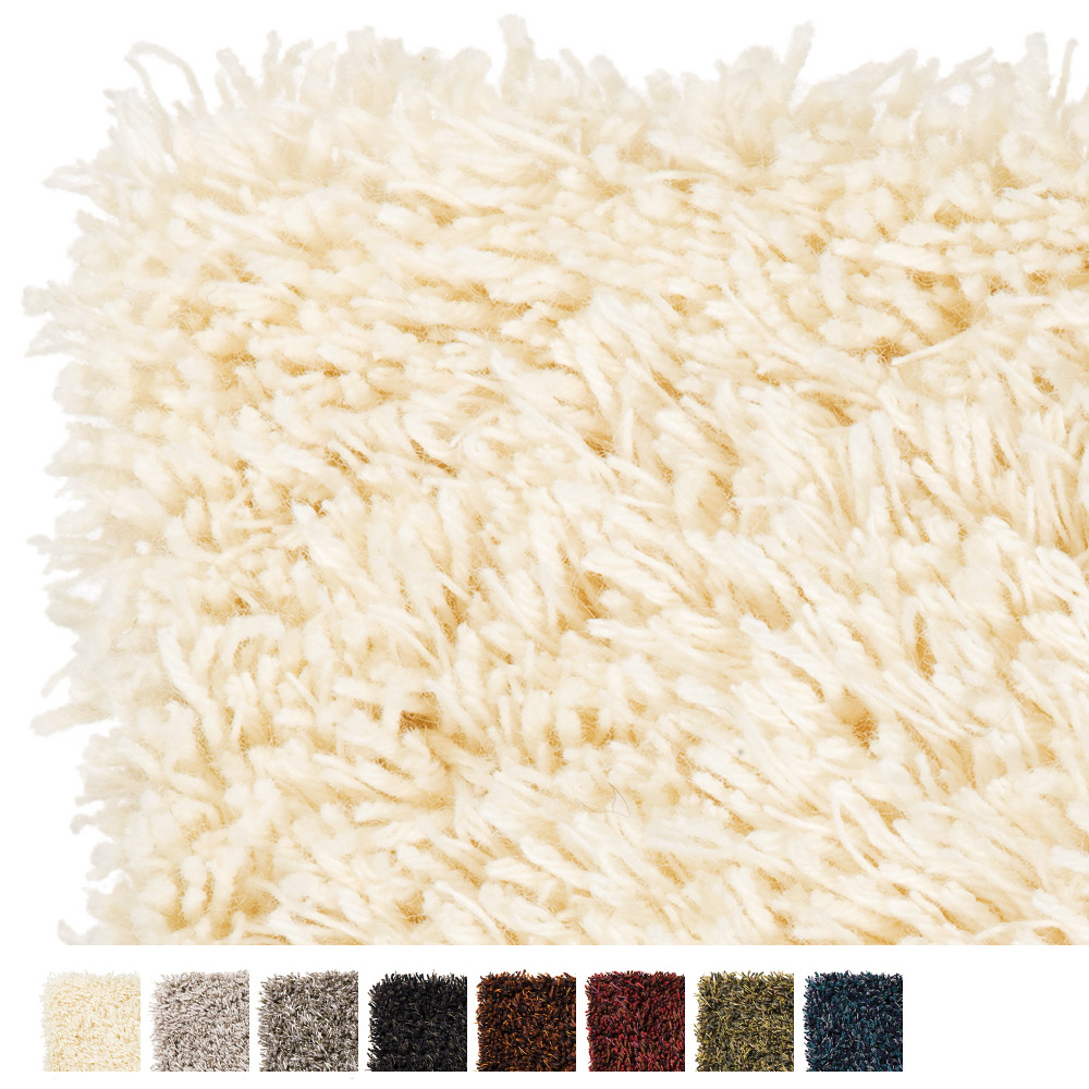 ラグマット シーズン 140×200cm 防炎対応品(ホワイト)