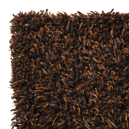 ラグマット シーズン 140×200cm 防炎対応品(ブラウン)