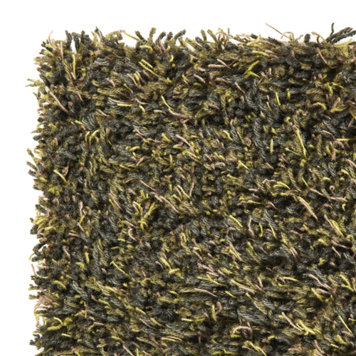 ラグマット シーズン 140×200cm 防炎対応品(オリーブ)